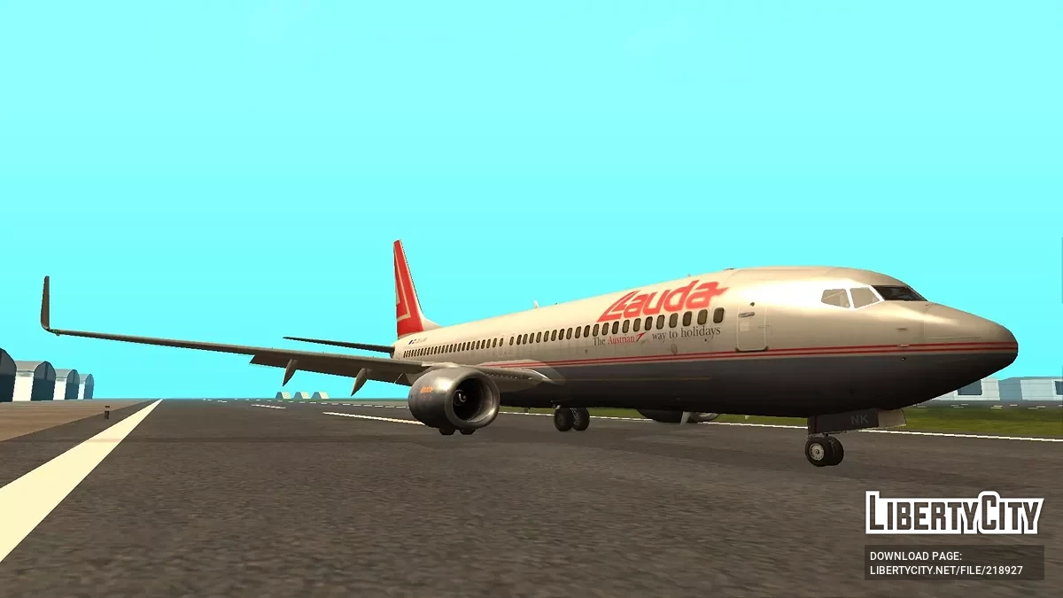 Lauda Air Boeing 737-8Z9WL OE-LNK / GTA San Andreas