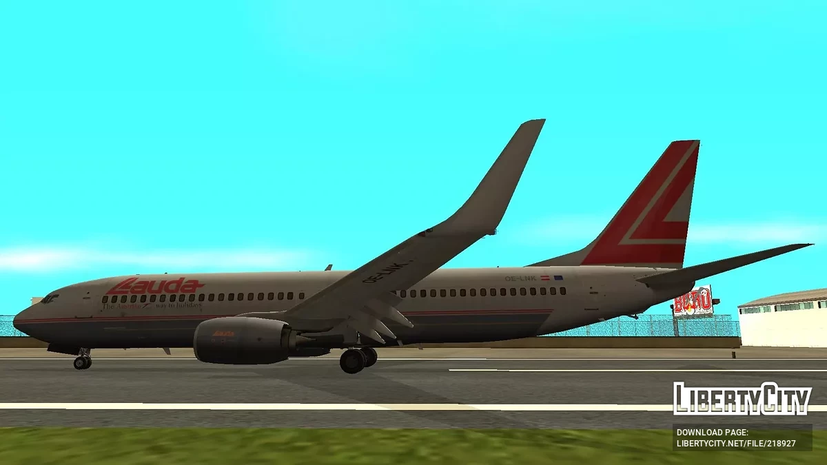 Lauda Air Boeing 737-8Z9WL OE-LNK / GTA San Andreas
