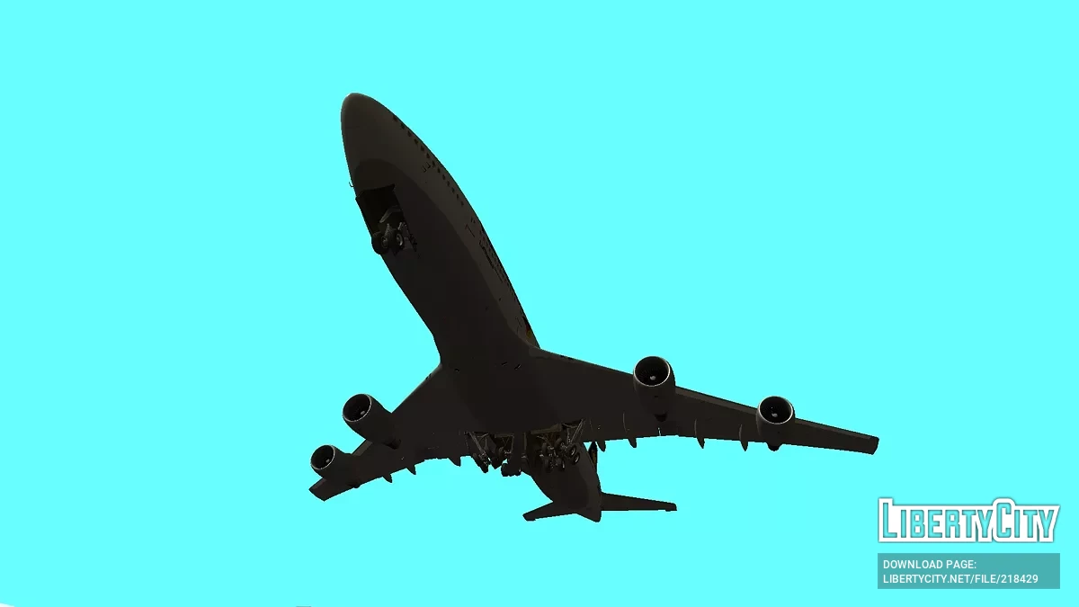 Lufthansa Boeing 747-430 D-ABVK Fanhansa Livery / GTA San Andreas