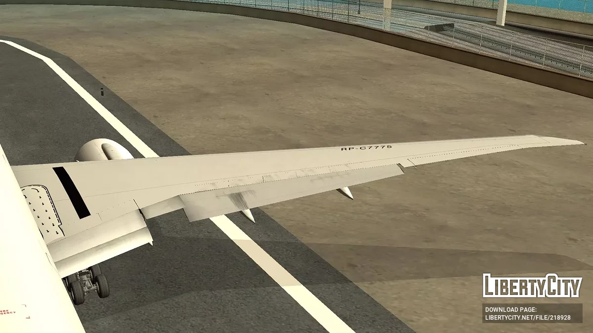 Philippines Airlines Boeing 777-3F6ER RP-C7775 / GTA San Andreas