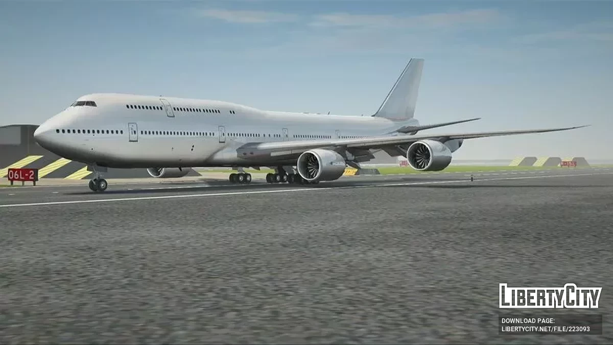 Boeing 747-8i [BASE PACK] / GTA San Andreas