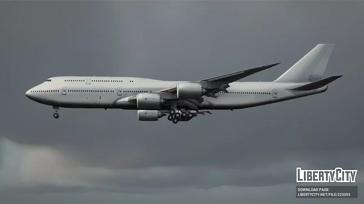 Boeing 747-8i [BASE PACK] / GTA San Andreas