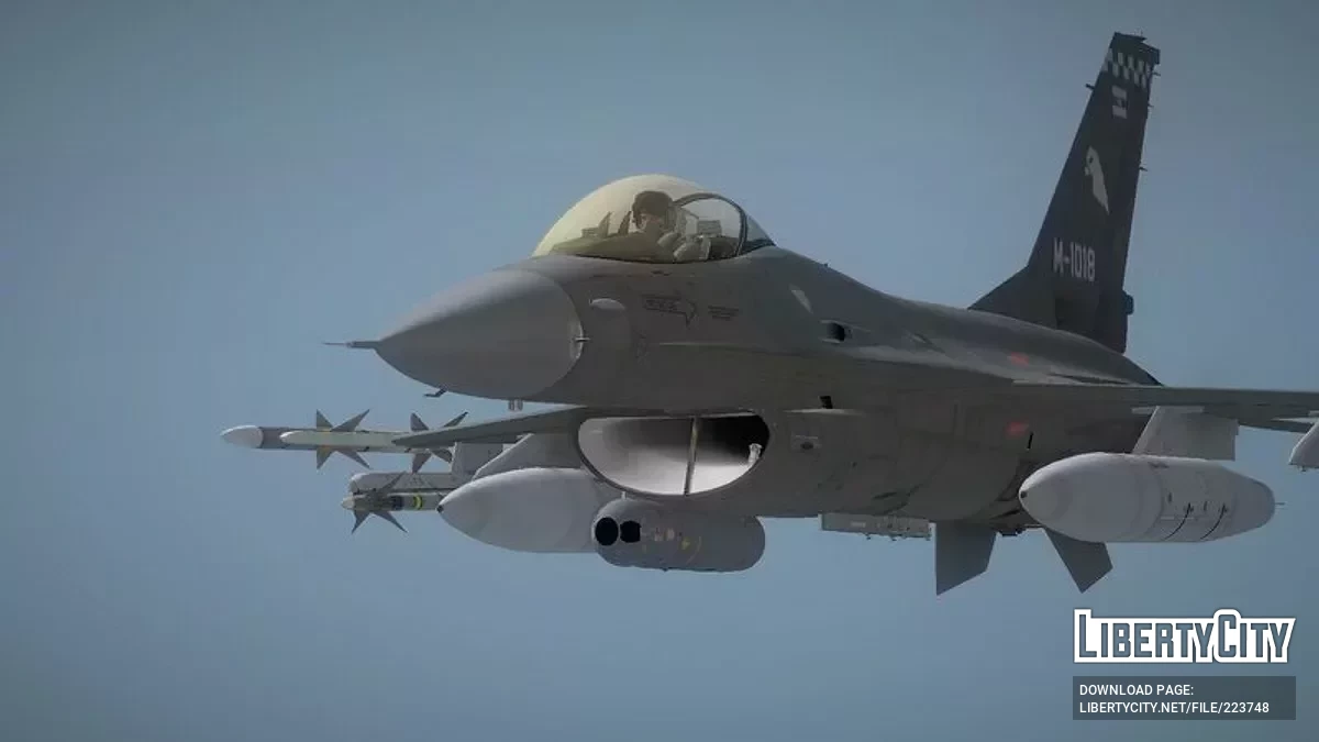F-16AM Fuerza Aérea Argentina / GTA San Andreas