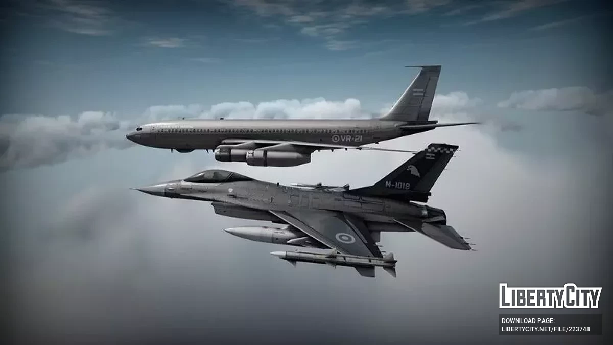 F-16AM Fuerza Aérea Argentina / GTA San Andreas