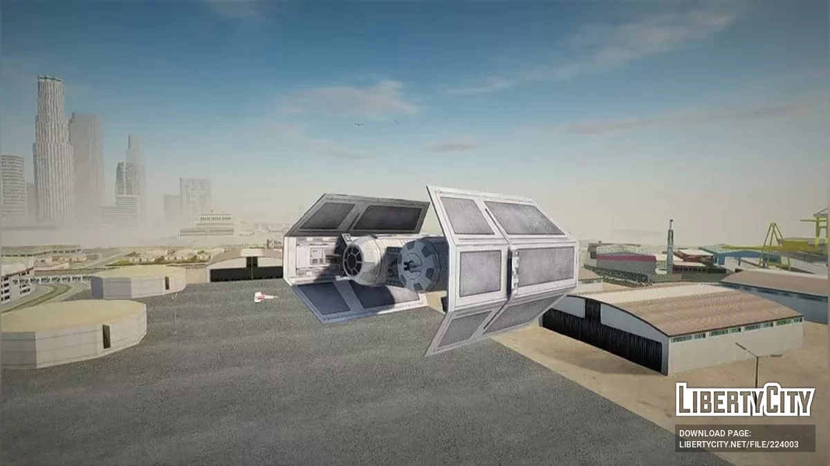 TIE Bomber из Star Wars / GTA San Andreas