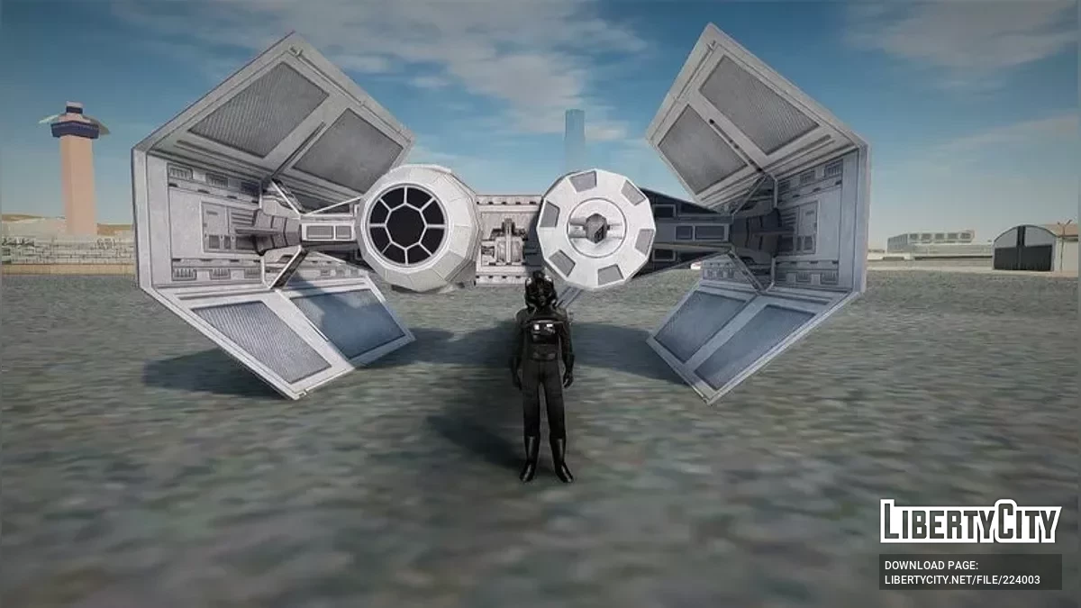 TIE Bomber из Star Wars / GTA San Andreas
