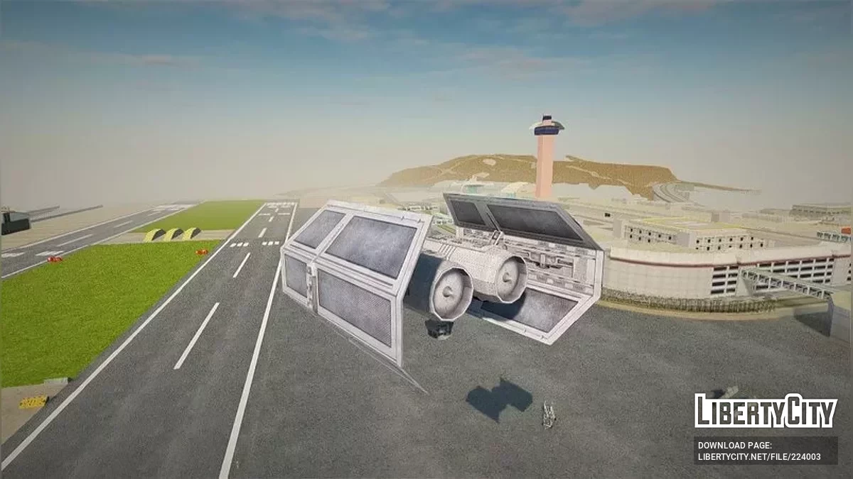 TIE Bomber из Star Wars / GTA San Andreas
