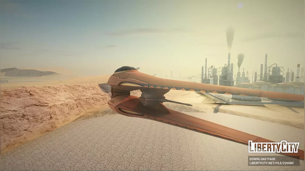 Геоносианский истребитель из Star Wars / GTA San Andreas