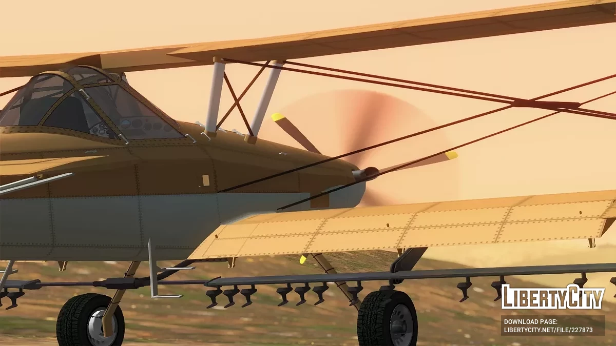 GTA 5/Online Western Cropduster 300 HS [Vehfuncs] / GTA San Andreas