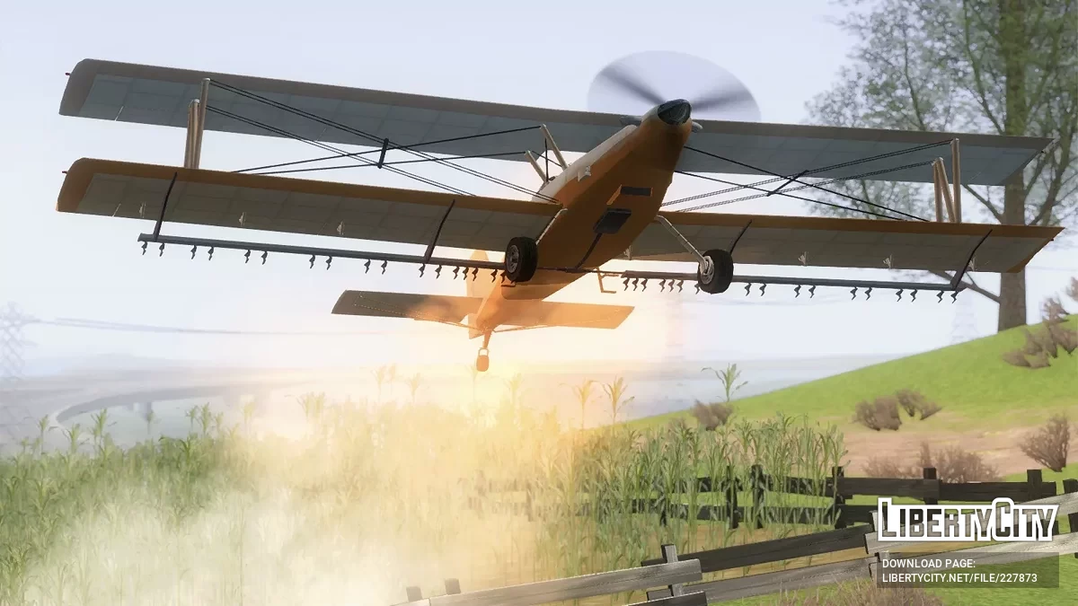 GTA 5/Online Western Cropduster 300 HS [Vehfuncs] / GTA San Andreas