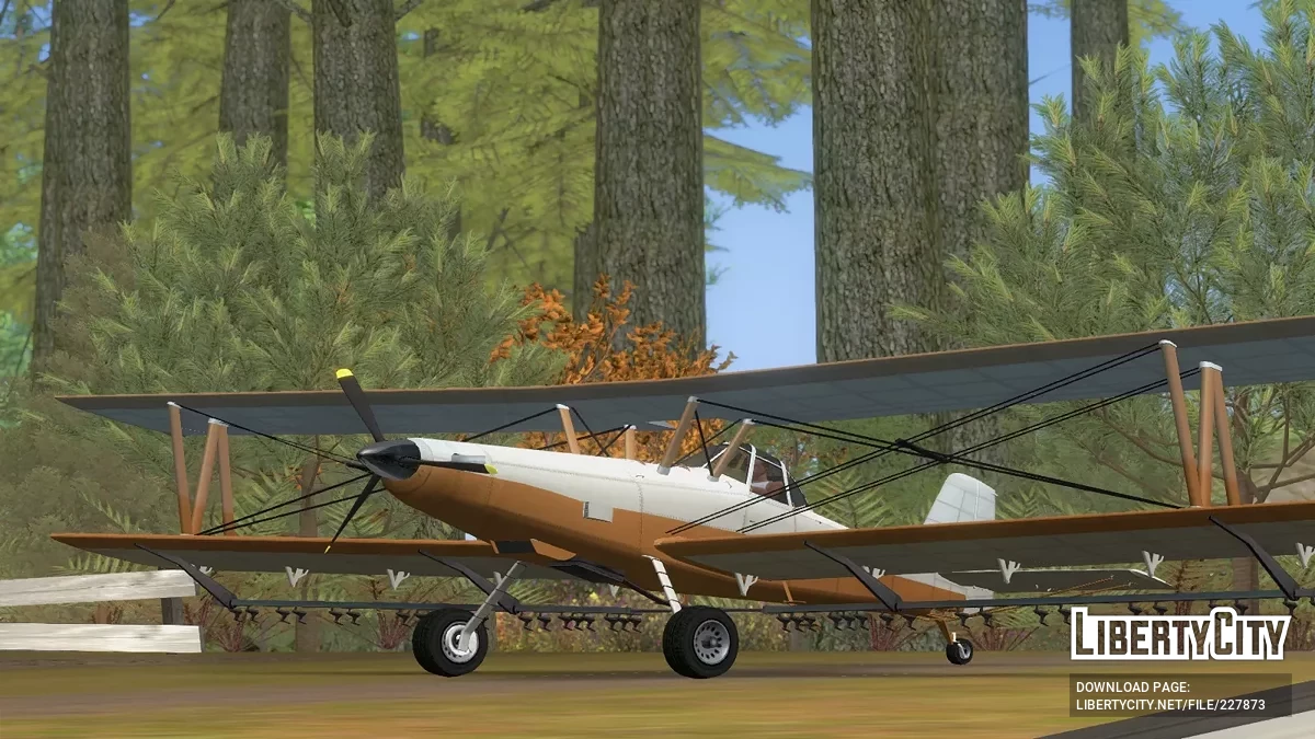 GTA 5/Online Western Cropduster 300 HS [Vehfuncs] / GTA San Andreas