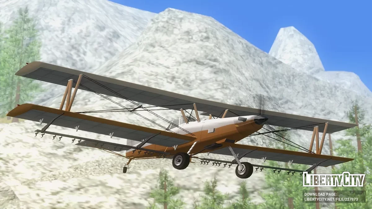 GTA 5/Online Western Cropduster 300 HS [Vehfuncs] / GTA San Andreas