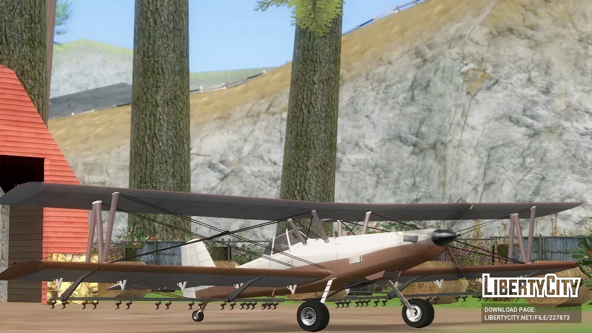 GTA 5/Online Western Cropduster 300 HS [Vehfuncs] / GTA San Andreas