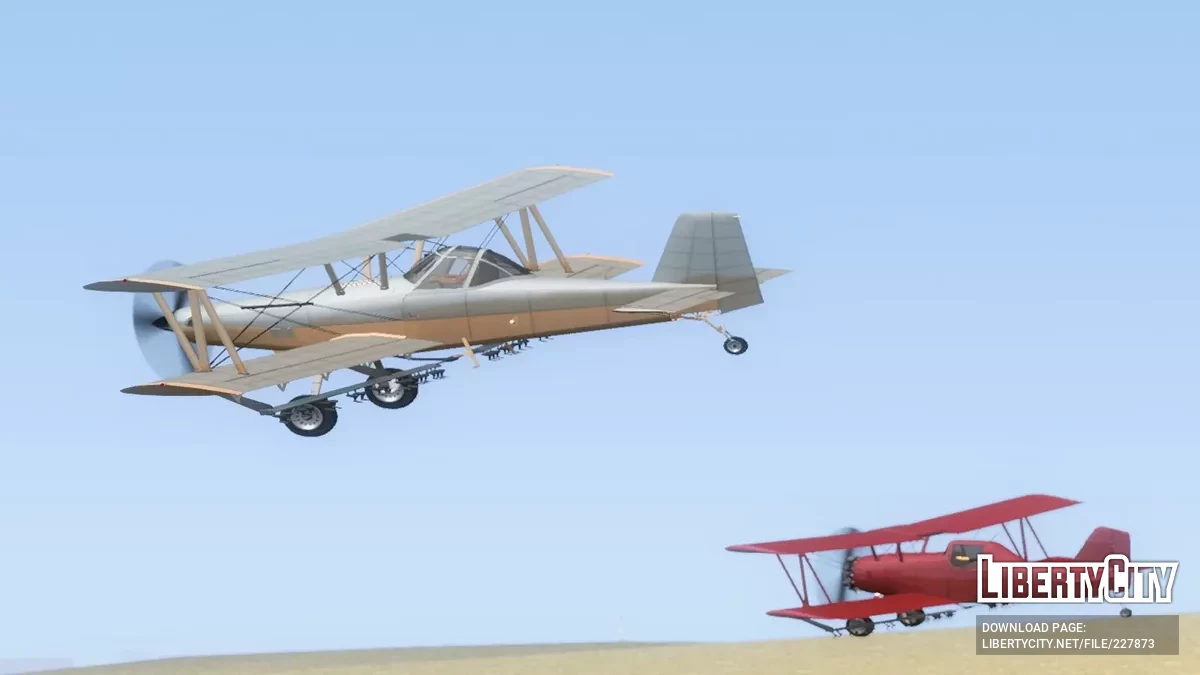 GTA 5/Online Western Cropduster 300 HS [Vehfuncs] / GTA San Andreas