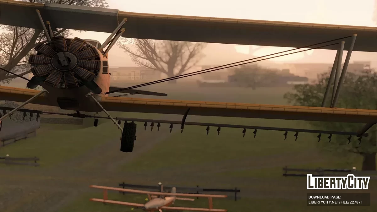 GTA 5/Online Western Cropduster [HD Unvierse Style] [Vehfuncs] / GTA San Andreas