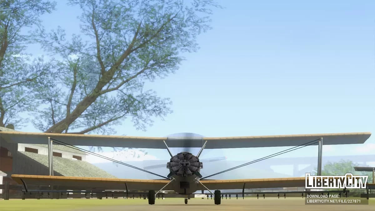 GTA 5/Online Western Cropduster [HD Unvierse Style] [Vehfuncs] / GTA San Andreas