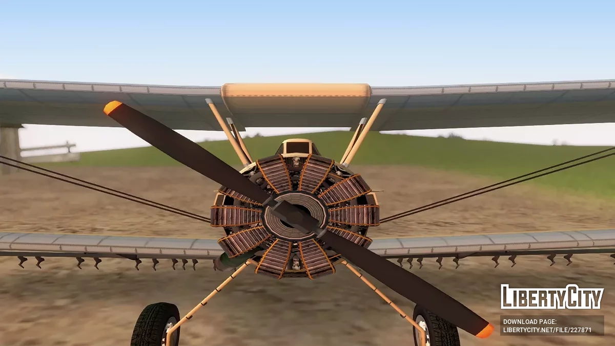 GTA 5/Online Western Cropduster [HD Unvierse Style] [Vehfuncs] / GTA San Andreas