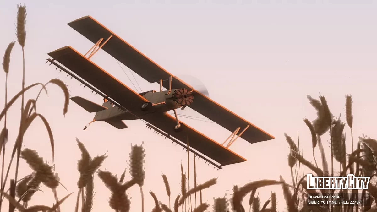 GTA 5/Online Western Cropduster [HD Unvierse Style] [Vehfuncs] / GTA San Andreas