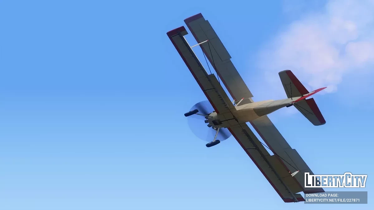 GTA 5/Online Western Cropduster [HD Unvierse Style] [Vehfuncs] / GTA San Andreas