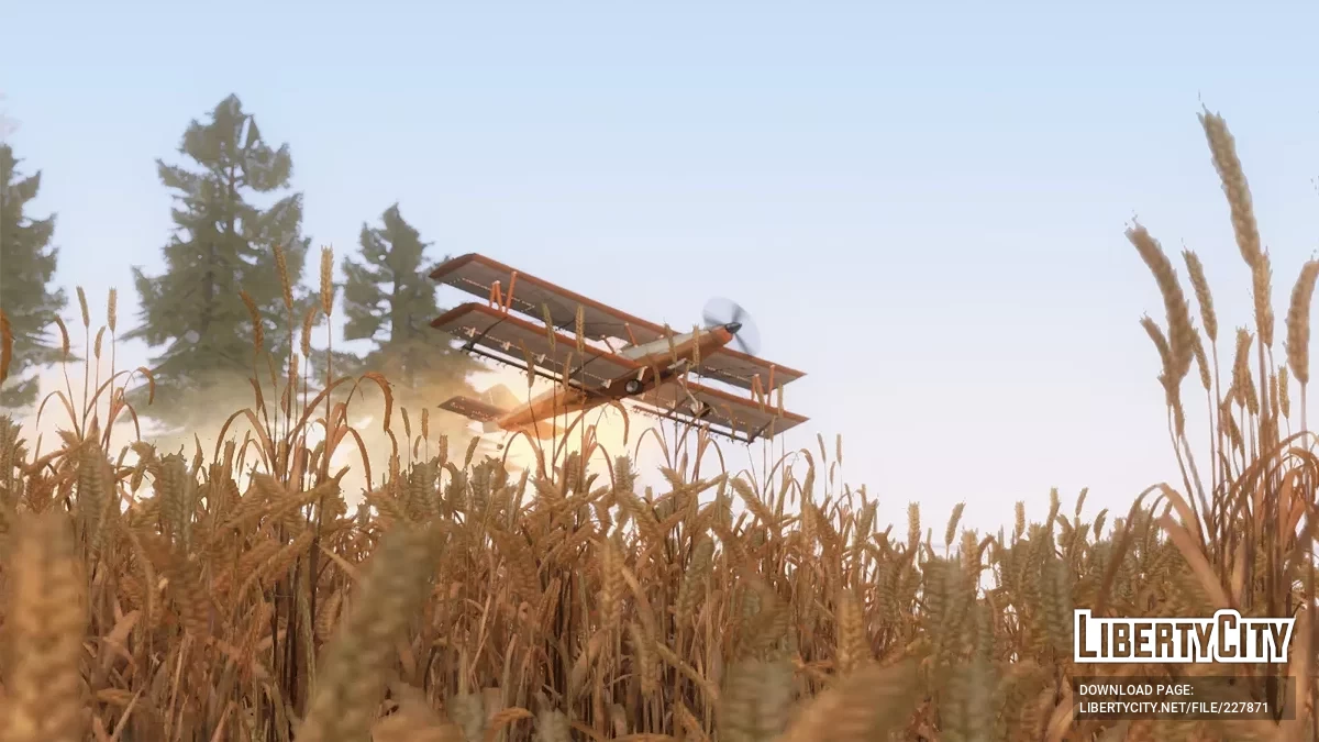 GTA 5/Online Western Cropduster [HD Unvierse Style] [Vehfuncs] / GTA San Andreas