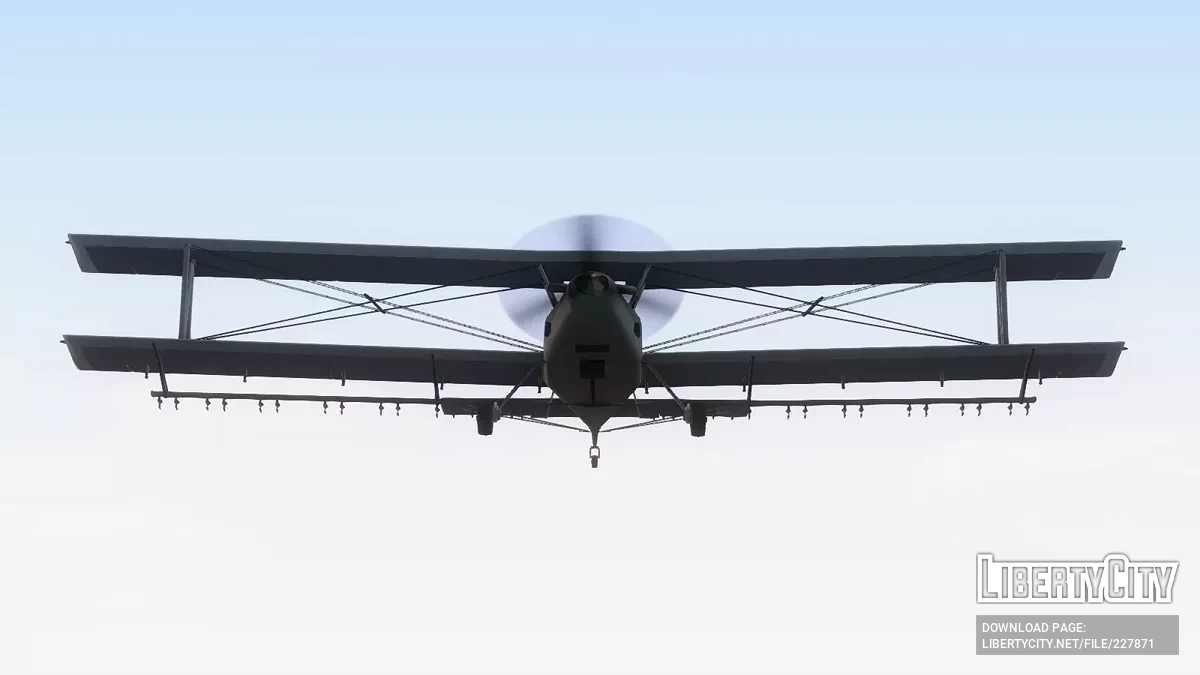 GTA 5/Online Western Cropduster [HD Unvierse Style] [Vehfuncs] / GTA San Andreas