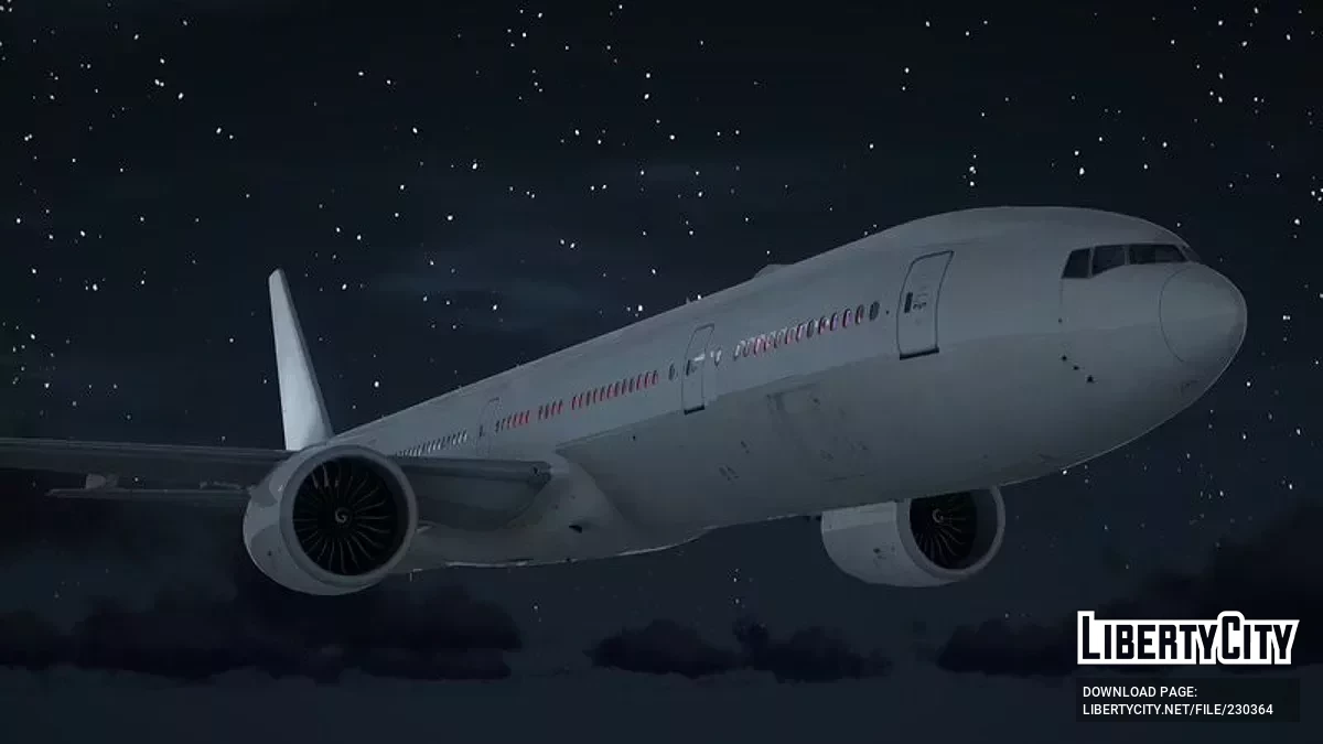 Boeing 777-300ER [VehFuncs] / GTA San Andreas