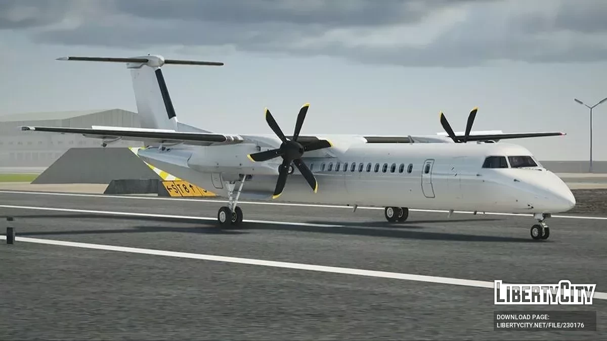 Bombardier Dash 8Q-400 [Base Pack] / GTA San Andreas