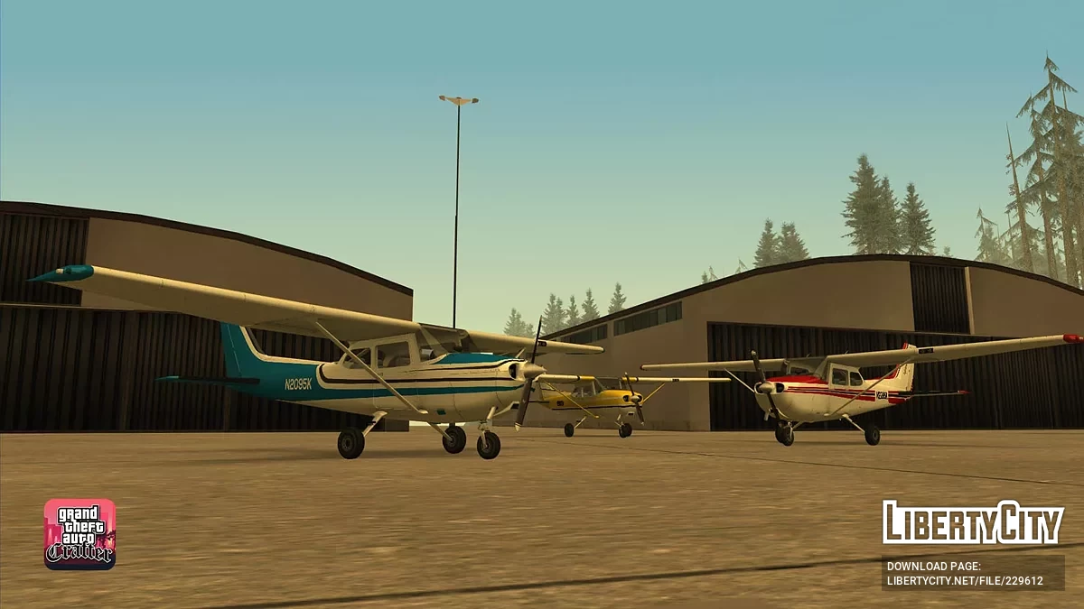 Cessna 172 Skyhawk / GTA San Andreas