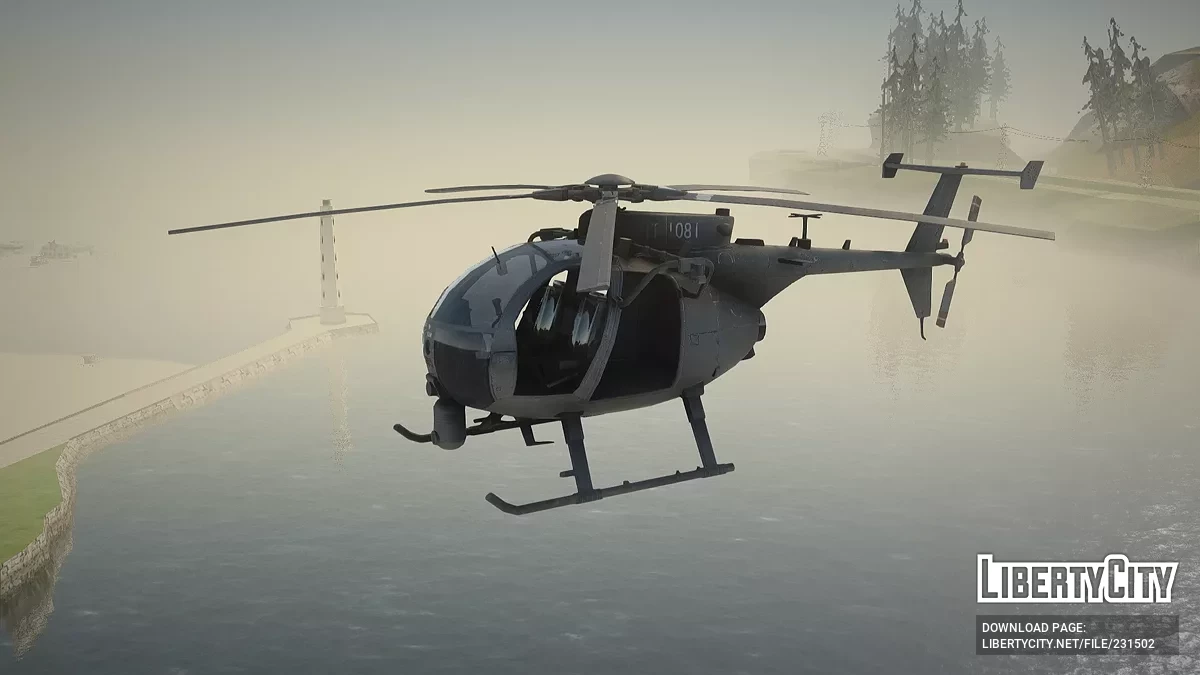 AH-6 Littlebird / GTA San Andreas