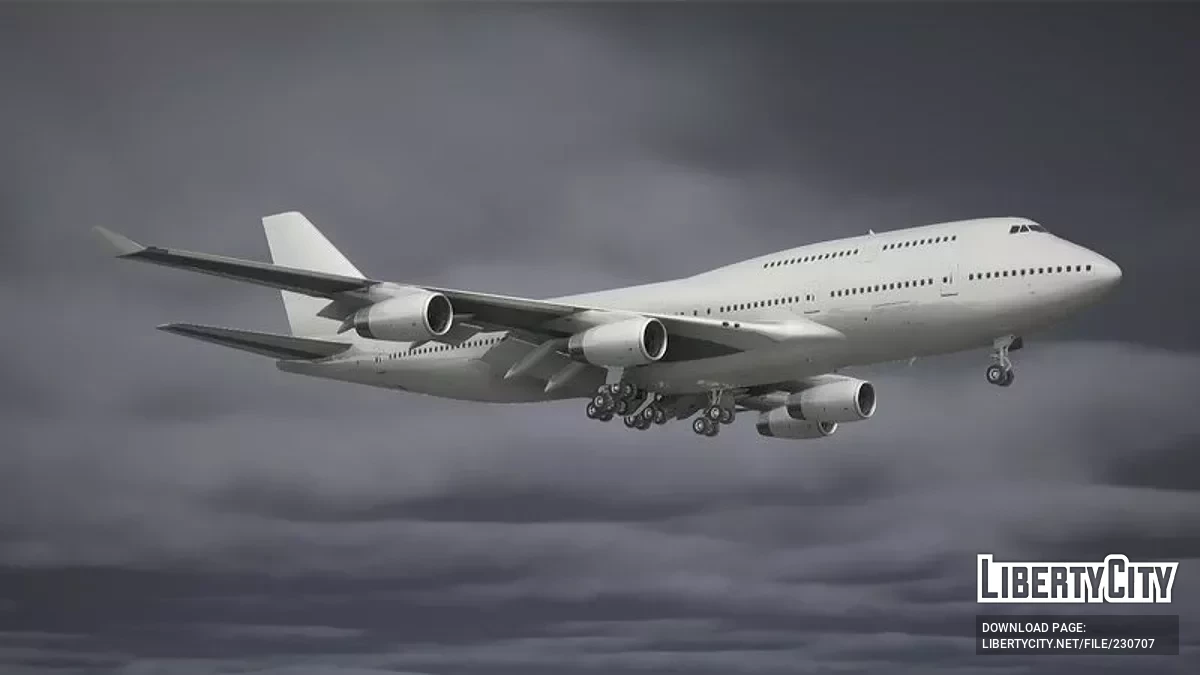 Boeing 747-400 / GTA San Andreas