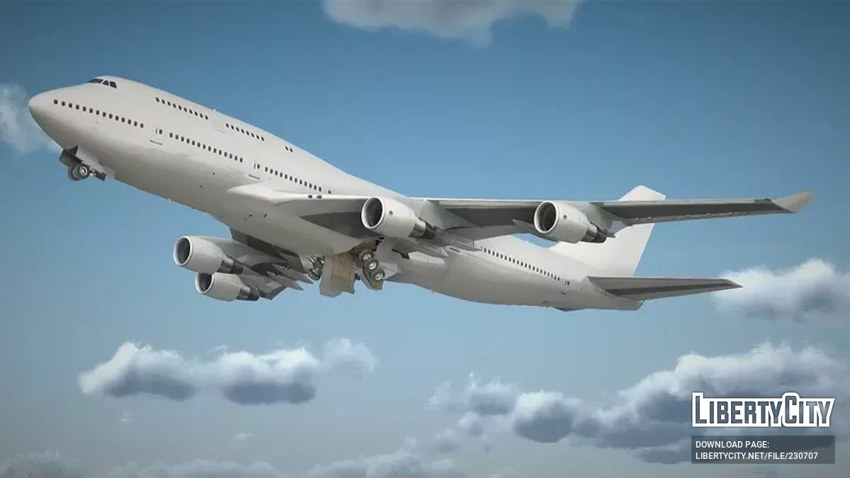 Boeing 747-400 / GTA San Andreas