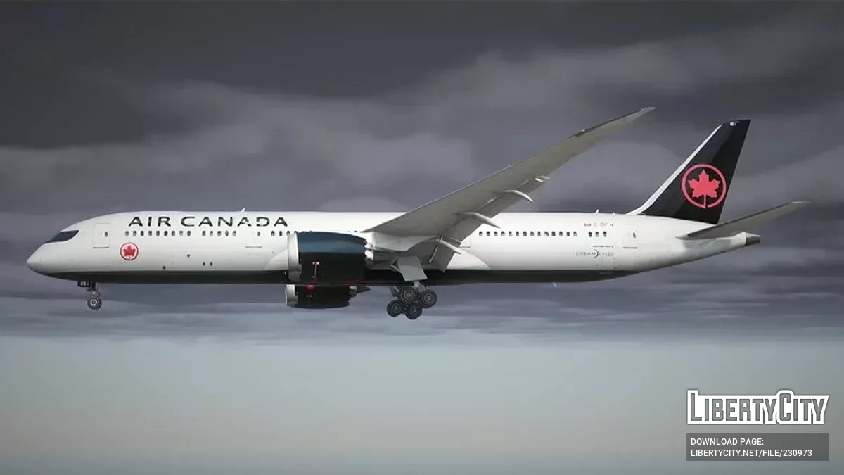 Boeing 787-9 [VehFuncs] / GTA San Andreas