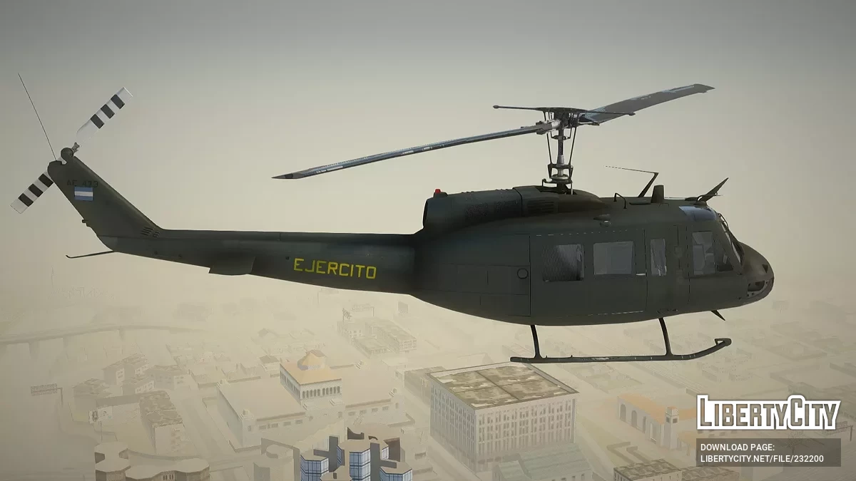 Bell UH-1H Ejercito Argentino / GTA San Andreas