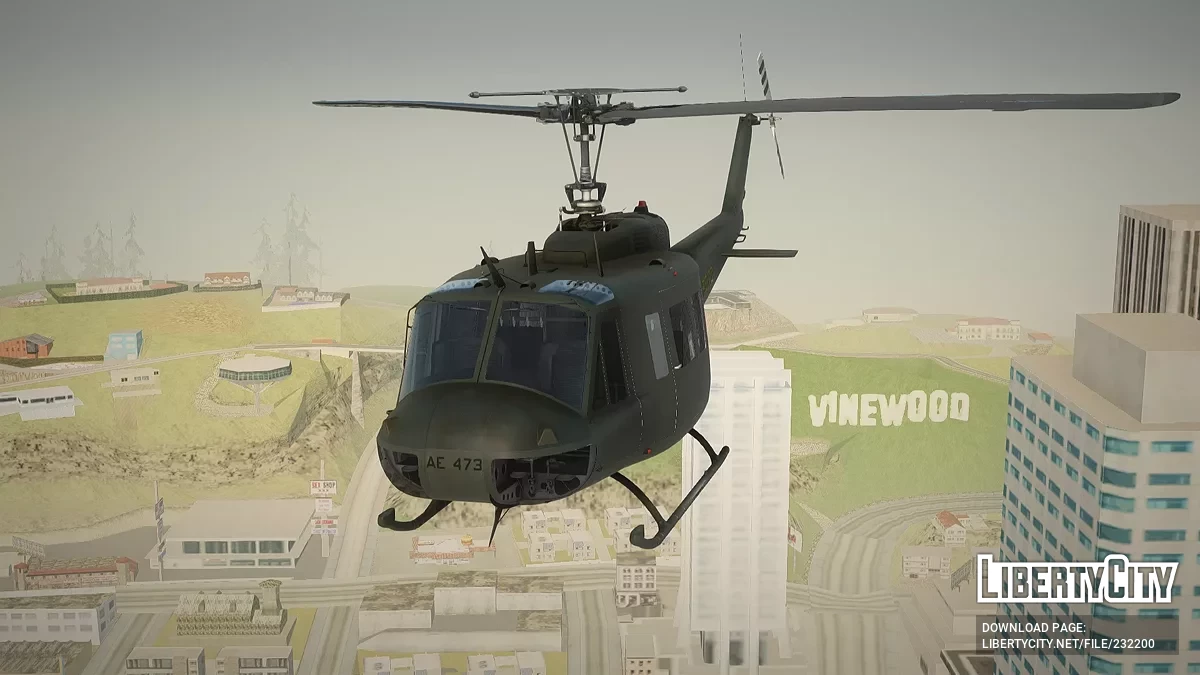 Bell UH-1H Ejercito Argentino / GTA San Andreas