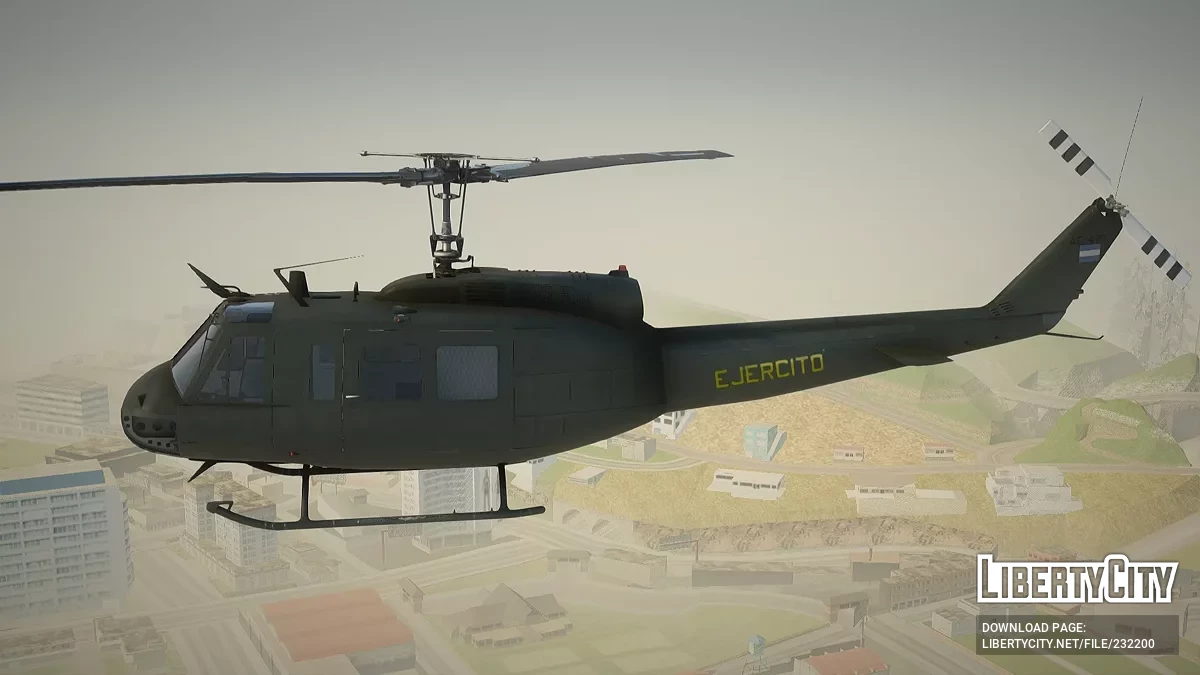 Bell UH-1H Ejercito Argentino / GTA San Andreas