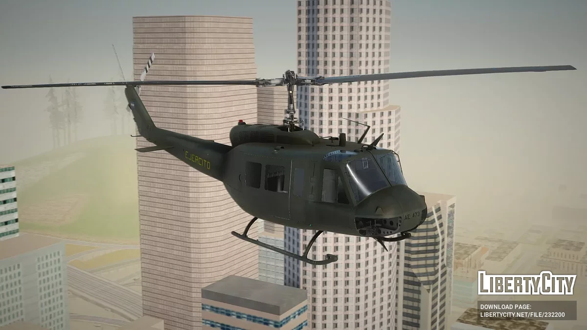 Bell UH-1H Ejercito Argentino / GTA San Andreas