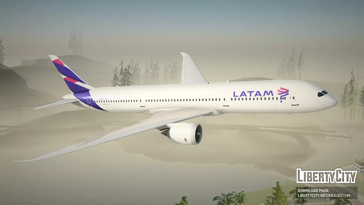 Boeing 787-9 Dreamliner LATAM Airlines / GTA San Andreas