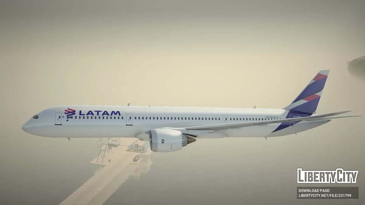 Boeing 787-9 Dreamliner LATAM Airlines / GTA San Andreas
