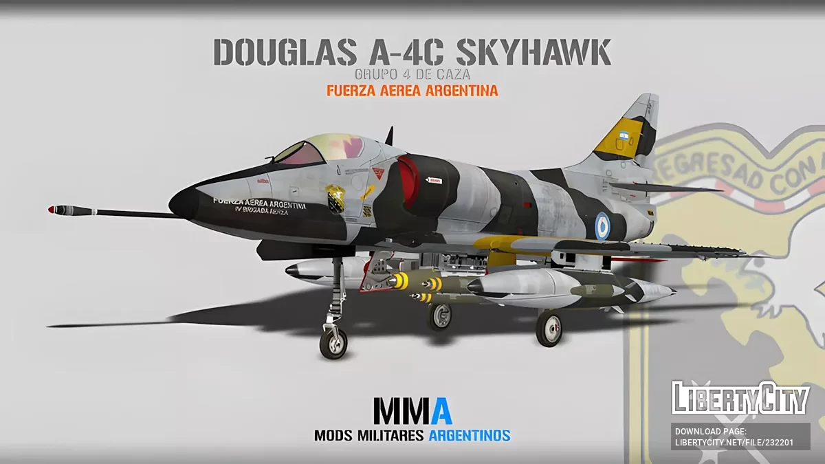 Douglas A-4C Skyhawk / GTA San Andreas