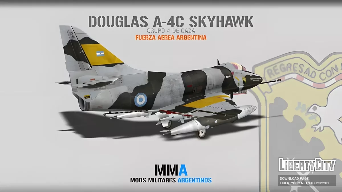 Douglas A-4C Skyhawk / GTA San Andreas