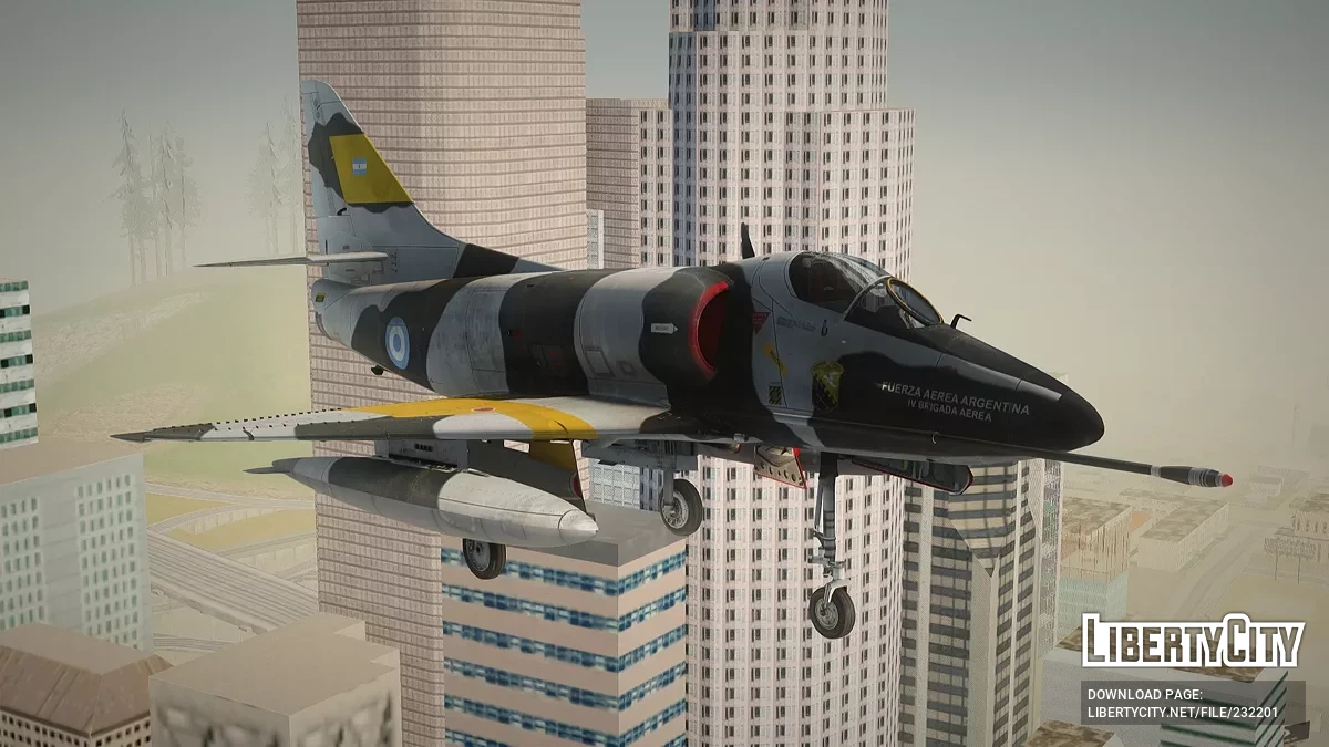 Douglas A-4C Skyhawk / GTA San Andreas