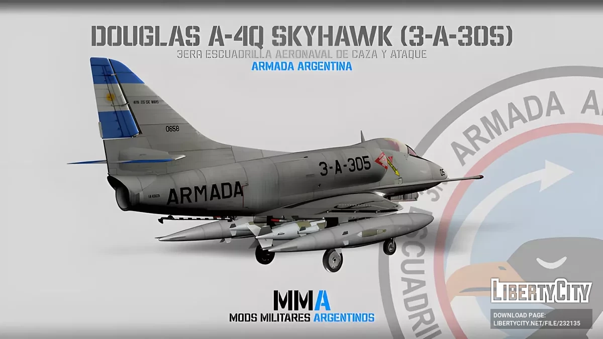 [MMA] Douglas A-4Q Skyhawk / GTA San Andreas