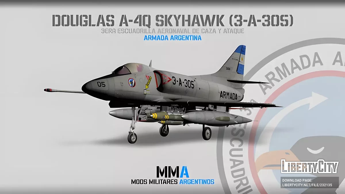 [MMA] Douglas A-4Q Skyhawk / GTA San Andreas