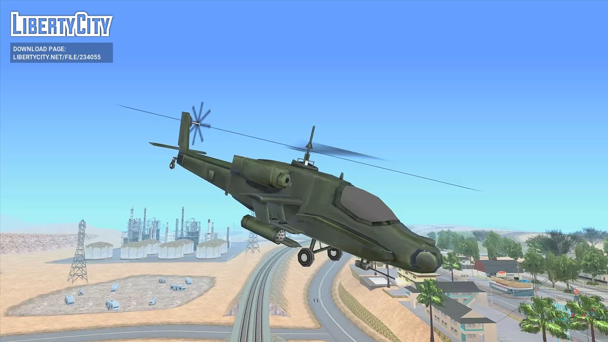 Вертолёты в стиле Liberty City Stories / GTA San Andreas
