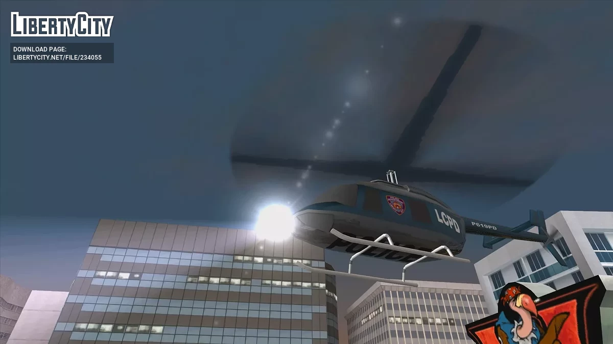 Вертолёты в стиле Liberty City Stories / GTA San Andreas