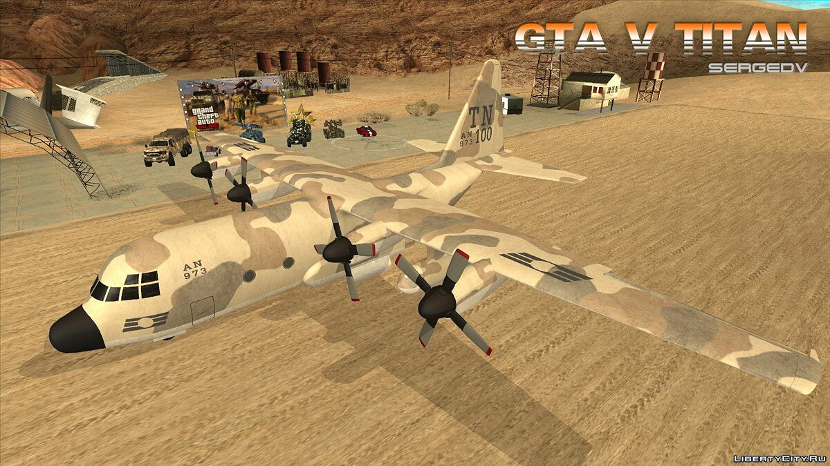 GTA V Titan для GTA San Andreas - Картинка #1