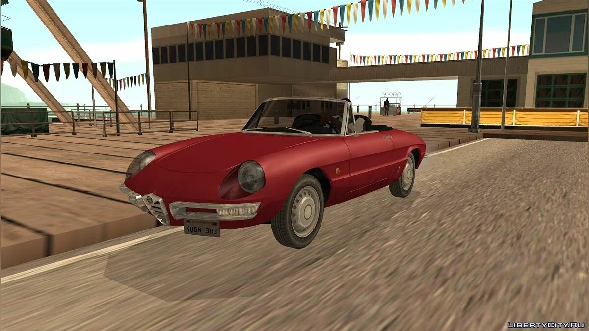 Alfa Romeo Spider Duetto '66 / GTA San Andreas