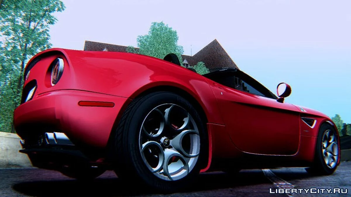 Alfa Romeo 8C Spider / GTA San Andreas
