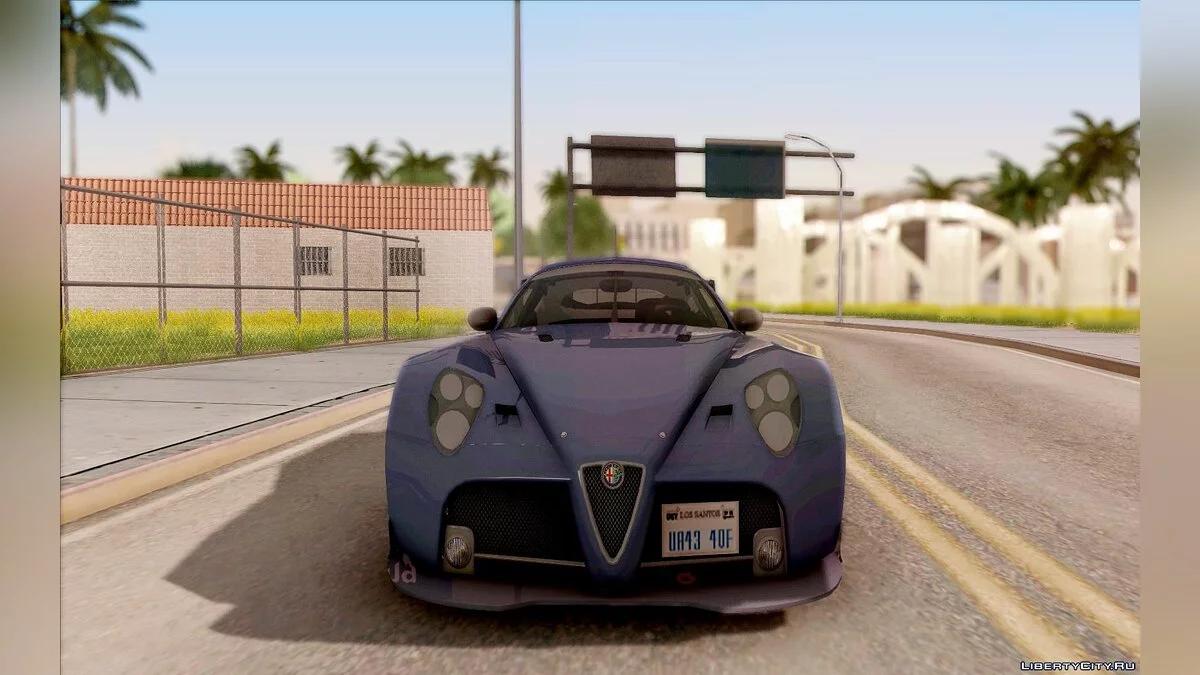 Alfa Romeo 8C Competizione / GTA San Andreas