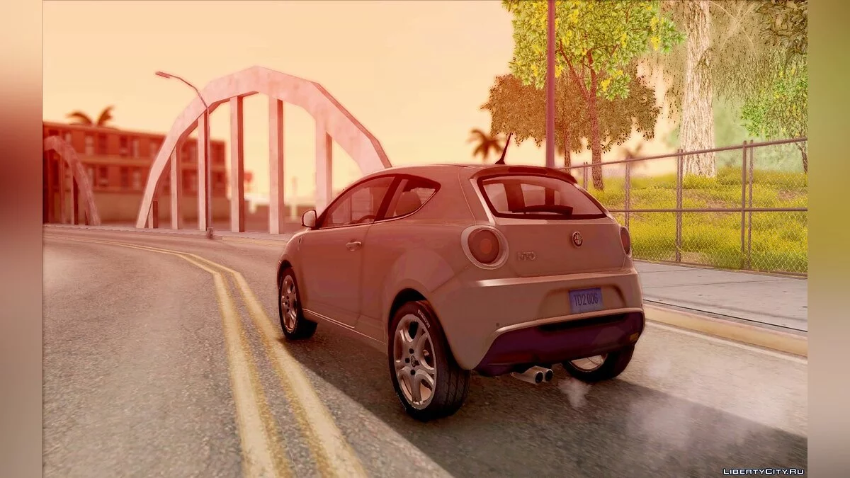 Alfa Romeo MiTo Quadrifoglio Verde / GTA San Andreas